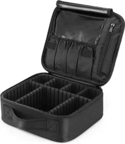 Cosmetica Koffer - Make-up Koffer Met Verstelbare Vakken - Visagie En Nagelstyliste Beauty Koffer - 26x23x9CM -Bekend Cosmetica Winkel 1045x1200 7