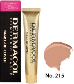 Dermacol - Make-up Cover - 30 Ml - Waterproof - Tint 215 -Bekend Cosmetica Winkel 1058x1200 1