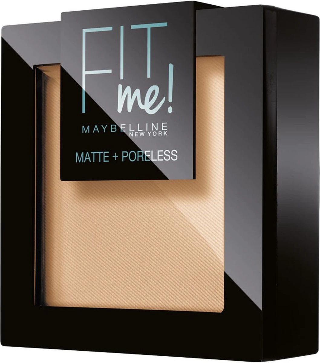 Maybelline Fit Me Matte & Poreless - 105 Natural - Gezichtspoeder 3 Maybelline Fit Me Matte & Poreless - 105 Natural - Gezichtspoeder