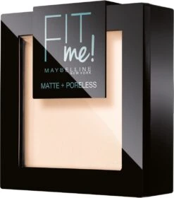 Maybelline Fit Me Matte + Poreless Compact Poeder - 104 Soft Ivory -Bekend Cosmetica Winkel 1058x1200 4