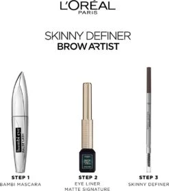 L’Oréal Paris Brow Artist Skinny Definer Wenkbrauwpotlood - 101 Blonde - Ultradun 17 L’Oréal Paris Brow Artist Skinny Definer Wenkbrauwpotlood - 101 Blonde - Ultradun -Bekend Cosmetica Winkel 1064x1200 6