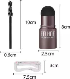 Wenkbrauw Stempel- Poeder - Herbruikbaar - Donker Bruin - Wenkbrauwstempel- Inclusief Sjablonen - Natuurlijke Kleur- Vegan | Eyebrow Powder | Cadeau Voor Haar 13 Wenkbrauw Stempel- Poeder - Herbruikbaar - Donker Bruin - Wenkbrauwstempel- Inclusief Sjablonen - Natuurlijke Kleur- Vegan | Eyebrow Powder | Cadeau Voor Haar -Bekend Cosmetica Winkel 1065x1200 5