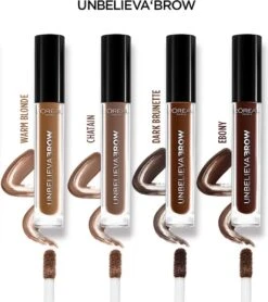 L'Oréal Paris Unbelieva Brow Wenkbrauwgel - 104 Chatain - Licht Bruin - Waterproof - 3.4 Ml -Bekend Cosmetica Winkel 1068x1200 4