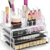 Merkloos Make-up Organizer - Tweedelig - Cosmetica Opbergdoos -Bekend Cosmetica Winkel 1079x1200 4