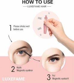 Nepwimpers - Nep Wimpers - Valse Wimpers - Lashes - False Lashes - Magnetische Wimpers - Magnetische Eyeliner - Miami -Bekend Cosmetica Winkel 1081x1200