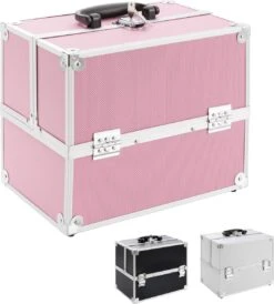 AREBOS Cosmeticakoffer Beauty Case Multikoffer 15 L Roze 25 AREBOS Cosmeticakoffer Beauty Case Multikoffer 15 L Roze -Bekend Cosmetica Winkel 1083x1200 9