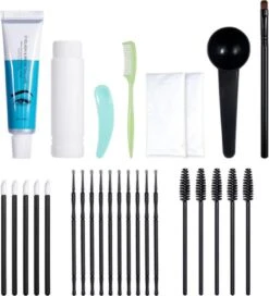 2 In 1 - Henna Wenkbrauwverf En Wimperverf - Zwart - Henna Brows - DIY Henna Brows Kit - Starterspakket Met Vele Extra's - 30 Ml -Bekend Cosmetica Winkel 1091x1200 1