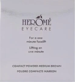 Herome Eye Care Wenkbrauw Poeder Middenbruin - Compact Brow Powder Medium Brown - Waterproof Verrijkt Met Panthenol - Volumineuze Wenkbrauwen -Bekend Cosmetica Winkel 1095x1200 3