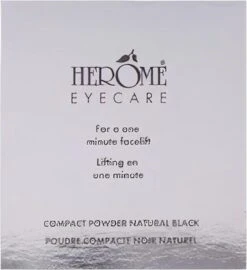 Herome Eye Care Wenkbrauw Poeder Zwart - Compact Brow Powder Nearly Black - Waterproof Verrijkt Met Panthenol - Volumineuze Wenkbrauwen In Een Handomdraai -Bekend Cosmetica Winkel 1097x1200 2