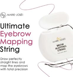 Marie-José & Co - Brow Mapping String - Voor Henna Brows & Microblading - Kleur Draad: Zwart - 1 X 10 M - 50 Toepassingen -Bekend Cosmetica Winkel 1137x1200 8