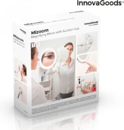 Innovagoods Led Vergrotende Spiegel Met Flexibele Arm En Zuignap Mizoom - Spiegel Met Verlichting - Spiegel - Spiegel Met Zuignap - Spiegel Met Verlichting - Badkamerspiegel Met Led Verlichting - Spiegel Met Verlichting Make Up - Spiegel Met Licht -Bekend Cosmetica Winkel 1146x1200 6