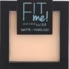 Maybelline Fit Me Matte + Poreless Compact Poeder - 104 Soft Ivory