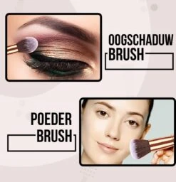 Luxe Make Up Kwasten Set - Make Up Brush - Oogschaduw – Beauty - Foundation Kwast - Poederkwast - Brush - Make Up - Cosmetica - Kwasten Set – Make Up Etui - Make Up Penselen Set – Make Up Set -Bekend Cosmetica Winkel 1157x1200 6