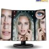 Make-Up Spiegel Met LED Verlichting - Zwart - Vergrootspiegels - Cosmetica/ Visagie Spiegel - 180° Draaibaar - Werkt Op AAA Batterijen én USB - Inclusief USB Kabel -Bekend Cosmetica Winkel 1157x1200 8
