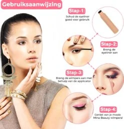 Mina Beauty Magnetische Wimpers – Magnetic Lashes - Wimperset (10 Stuks) Met 2 Magnetische Eyeliners En Een Applicator 17 Mina Beauty Magnetische Wimpers – Magnetic Lashes - Wimperset (10 Stuks) Met 2 Magnetische Eyeliners En Een Applicator -Bekend Cosmetica Winkel 1159x1200