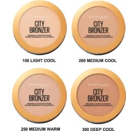 Maybelline City Bronzer Bronzer & Countour Powder - 250 Medium Warm - Bronzing En Contouring Poeder -Bekend Cosmetica Winkel 1160x1200 8