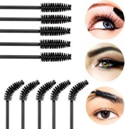 Knaak Wegwerp Wimper En Wenkbrauw Borsteltjes - Eyelash Extensions Brushes - 50 Stuks - Zwart -Bekend Cosmetica Winkel 1161x1200 10