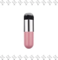 Merkloos EPIN | Poederkwast | Foundation Kwast | Powder Brush | Make-up Kwast | Roze Met Zilver -Bekend Cosmetica Winkel 1164x1200 13