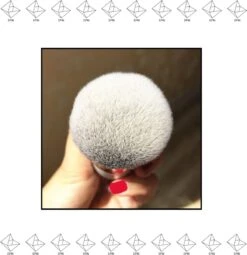 Merkloos EPIN | Poederkwast | Foundation Kwast | Powder Brush | Make-up Kwast | Zwart Met Goud -Bekend Cosmetica Winkel 1164x1200 18