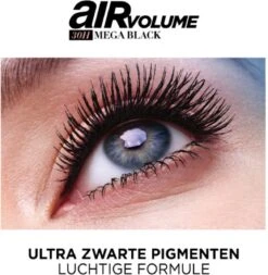 L'Oréal Paris Air Volume 30H Mega Black Mascara - 9,4ml -Bekend Cosmetica Winkel 1172x1200 1