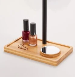 Lanaform - Bamboo Mirror - Oplaadbare Staande Spiegel ×1 · ×3 - Elegant Design Van Bamboe Met Zwarte Poedercoatingafwerking - Ledlampen Met Lange Levensduur -Bekend Cosmetica Winkel 1172x1200 13