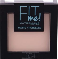 Maybelline Fit Me Matte + Poreless Compact Poeder - 104 Soft Ivory -Bekend Cosmetica Winkel 1174x1200 11
