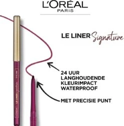 L’Oréal Paris Make-Up Designer Le Liner Signature 08 Taupe Grey Tweed – Grijs Waterproof Oogpotlood - 5,4 Gr. -Bekend Cosmetica Winkel 1174x1200 3