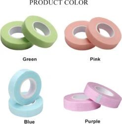 Lashes & More - Wimpertape - Roze/Paars - Wimperextensions - Wimper Tape - Beautytape - Medische Tape - Wimper Tool - Hyperallergeen - Huidvriendelijk – Tape – Non Wooven Tape 10 Lashes & More - Wimpertape - Roze/Paars - Wimperextensions - Wimper Tape - Beautytape - Medische Tape - Wimper Tool - Hyperallergeen - Huidvriendelijk – Tape – Non Wooven Tape -Bekend Cosmetica Winkel 1174x1200 5