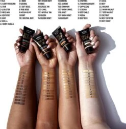 NYX Professional Makeup Born To Glow! Naturally Radiant Foundation - Tan BTGRF12 - Foundation - 30 Ml -Bekend Cosmetica Winkel 1174x1200 8