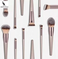 San Vitale® - Luxe Professionele Make Up Kwasten Set - Make Up Brush - Vegan Penselen - Inclusief Pouch - Make Up Pouch Met 10-delig Penselen Set - Champagne/goud 16 San Vitale® - Luxe Professionele Make Up Kwasten Set - Make Up Brush - Vegan Penselen - Inclusief Pouch - Make Up Pouch Met 10-delig Penselen Set - Champagne/goud -Bekend Cosmetica Winkel 1180x1200 5