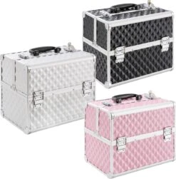AREBOS Cosmeticakoffer Beauty Case Multikoffer 15 L Zwart -Bekend Cosmetica Winkel 1181x1200 13