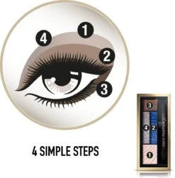 Max Factor Smokey Eye Drama Kit - 06 Azure Allure - Oogschaduw Palette -Bekend Cosmetica Winkel 1183x1200 5