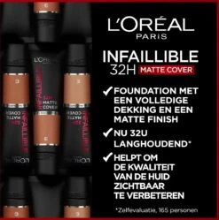 L’Oréal Paris Infallible 32H Matte Cover Foundation - 135 - Foundation Met Een Volledige Dekking En Een Matte Finish - 30 Ml -Bekend Cosmetica Winkel 1189x1200 15