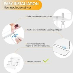 Janaden 4 Tier Acryl Display Stand Parfum Organizer Cupcake Dessert Display Stand Acryl Riser Trap Plank Voor Funko Pops Figuren, Cosmetische Opslag Organizer, Nagellakrek, Kruidenrek -Bekend Cosmetica Winkel 1189x1200 27