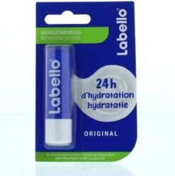 Labello - Lippenbalsem Classic - Lipverzorging - Lipbalm - Droge Lippen - 24 Uurs Werking - Dames - Meisjes - Kunststof - Blauw -Bekend Cosmetica Winkel 1190x1200