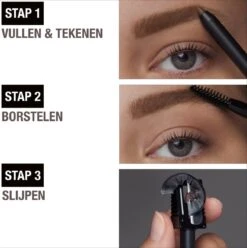 Maybelline Tattoo Brow 36H Wenkbrauwpotlood - 05 Medium Brown -Bekend Cosmetica Winkel 1197x1200 38