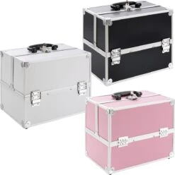 AREBOS Cosmeticakoffer Beauty Case Multikoffer 15 L Roze 16 AREBOS Cosmeticakoffer Beauty Case Multikoffer 15 L Roze -Bekend Cosmetica Winkel 1197x1200 56