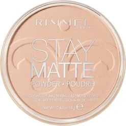 Rimmel London Stay Matte Pressed Powder - 003 Peach Glow 21 Rimmel London Stay Matte Pressed Powder - 003 Peach Glow -Bekend Cosmetica Winkel 1199x1200 10