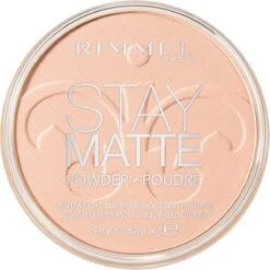 Rimmel London Rimmel - Stay Matte Matte Pressed Powder 14 G 002 Pink Blossom - 15 Rimmel London Rimmel - Stay Matte Matte Pressed Powder 14 G 002 Pink Blossom - -Bekend Cosmetica Winkel 1199x1200 16
