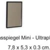 Tasspiegel - Mini - Ultraplat - Zwart - Afmeting: 7,8 X 5,3 X 0,3 Cm -Bekend Cosmetica Winkel 1200x1008 2
