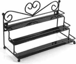 Confibel Nagellak Organizer - Nagellak Flesjes Houder - Essentiële Oliën Organizer - Rek Voor Flesjes - Wanddecoratie - Zwart -Bekend Cosmetica Winkel 1200x1025 5