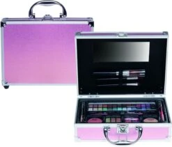 Make Up Koffer Glanzend Roze -Bekend Cosmetica Winkel 1200x1026 7