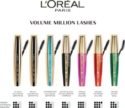 L’Oréal Paris Volume Million Lashes Mascara - Bruin -Bekend Cosmetica Winkel 1200x1033 2