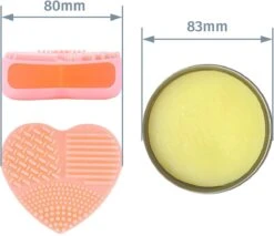 Professionele Vegan Kwastenreiniger Zeep, Cosmetica Kwast En Make-up Kwast, Zeep Van Tritart 100 G + Hart Reiniger -Bekend Cosmetica Winkel 1200x1035 3