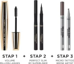 L’Oréal Paris Volume Million Lashes Mascara - Bruin -Bekend Cosmetica Winkel 1200x1036