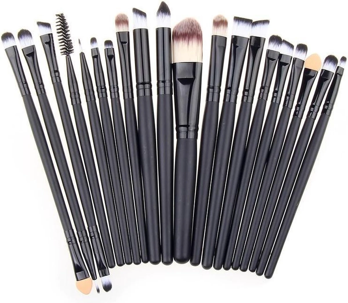 Merkloos Make-up Kwastenset - Brushes - 20 Stuks 3 Merkloos Make-up Kwastenset - Brushes - 20 Stuks