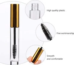 Mascara Tube Leeg - Premium Gold - Goud - 5 Tubes XL - Mascara Leeg - Mascara Flesje - Lege Tube -Bekend Cosmetica Winkel 1200x1052