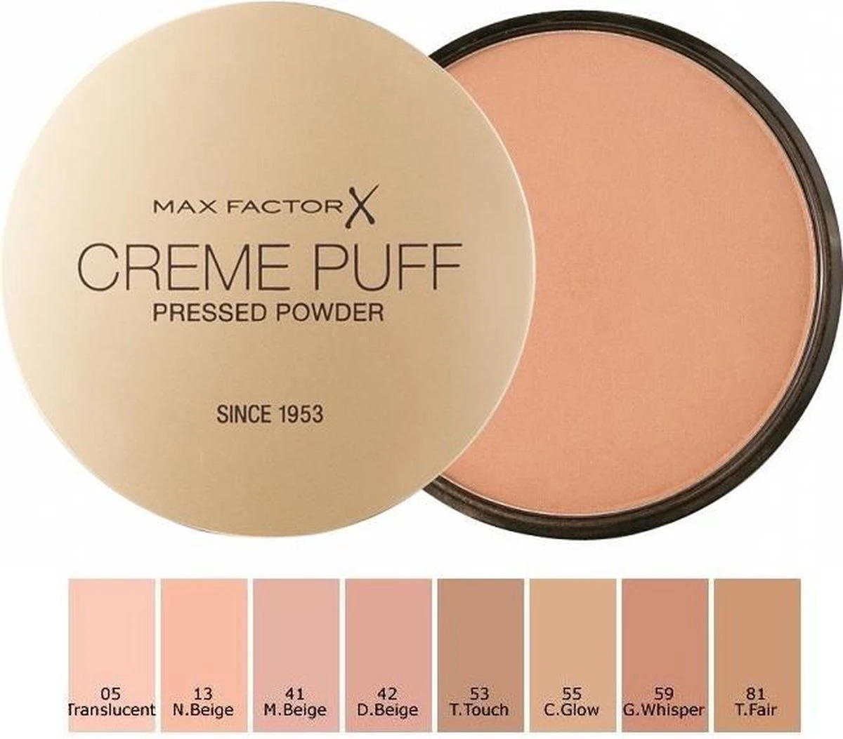 Max Factor Creme Puff Compact Gezichtspoeder - 50 Natural 4 Max Factor Creme Puff Compact Gezichtspoeder - 50 Natural - Afbeelding 2