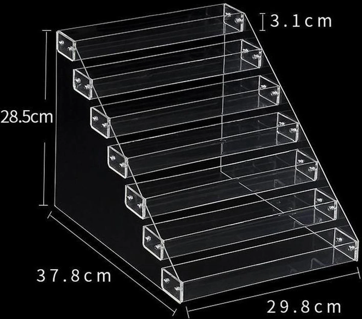 Nagellak Display / Multifunctionele Organizer 7 Lagen | Nagellak Rek | Make-up En Nagellak Standaard | Nagellak Organizer - Nagellak Houder - Nagellak Opbergen 4 Nagellak Display / Multifunctionele Organizer 7 Lagen | Nagellak Rek | Make-up En Nagellak Standaard | Nagellak Organizer - Nagellak Houder - Nagellak Opbergen - Afbeelding 2