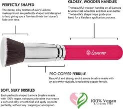Foundation Borstel Roze - Lamora - Make-Up Kwast -Bekend Cosmetica Winkel 1200x1063 8